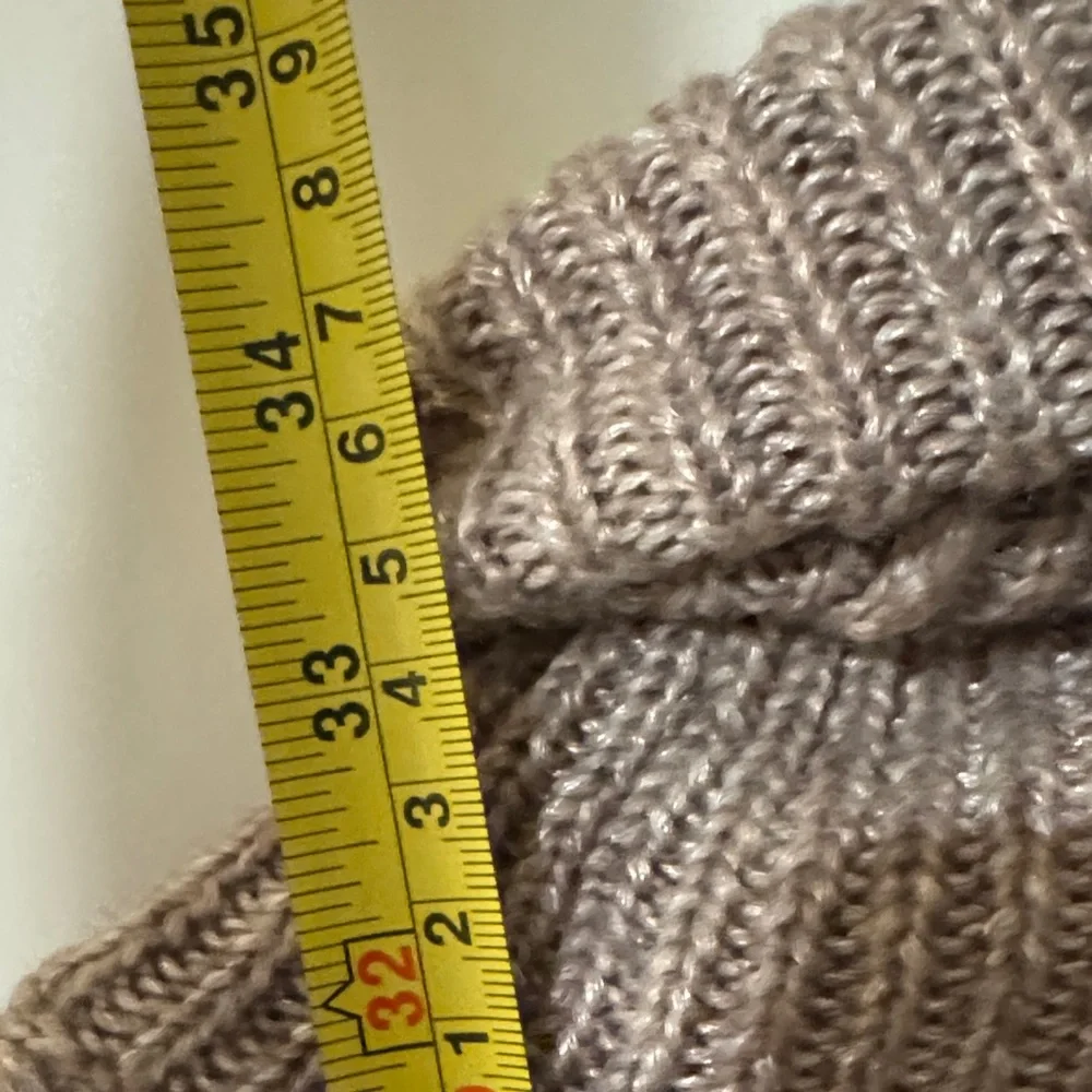 Vero Moda Taupe Cowl Neck Sweater - Picture 4 of 4